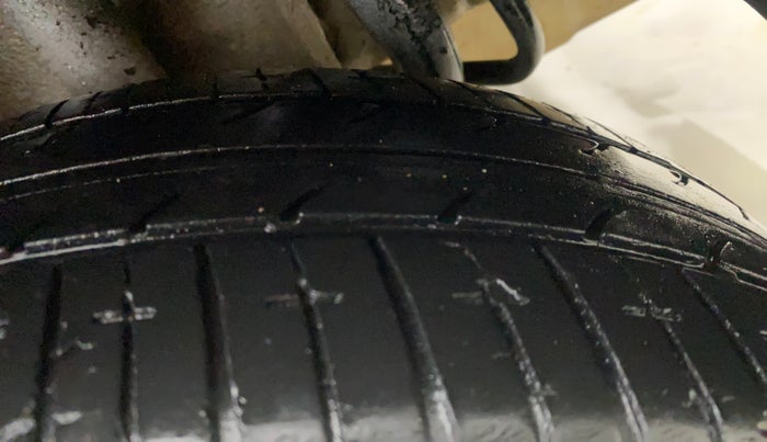 2021 Tata TIGOR XZ PLUS PETROL, Petrol, Manual, 38,934 km, Left Rear Tyre Tread