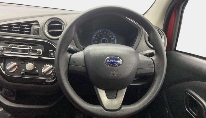 2017 Datsun Redi Go S 1.0, Petrol, Manual, 28,474 km, Steering Wheel Close Up