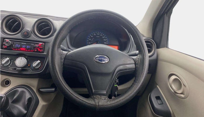 2017 Datsun Go T (O), Petrol, Manual, 21,018 km, Steering Wheel Close Up