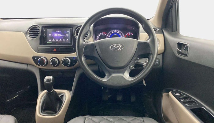 2018 Hyundai Grand i10 MAGNA 1.2 KAPPA VTVT, CNG, Manual, 83,514 km, Steering Wheel Close Up