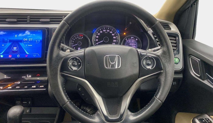2017 Honda City 1.5L I-VTEC VX CVT, Petrol, Automatic, 1,24,652 km, Steering Wheel Close Up