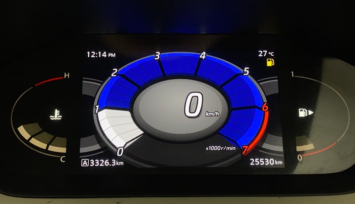 2023 Nissan MAGNITE XV MT, Petrol, Manual, 25,496 km, Odometer Image