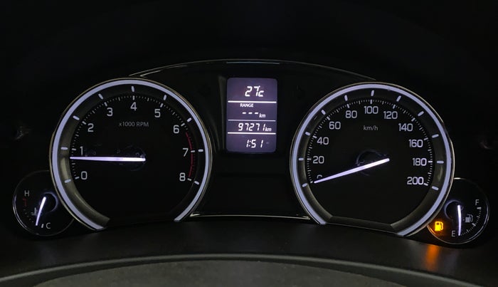 2017 Maruti Ciaz ZETA 1.4  MT PETROL, Petrol, Manual, 97,517 km, Odometer Image