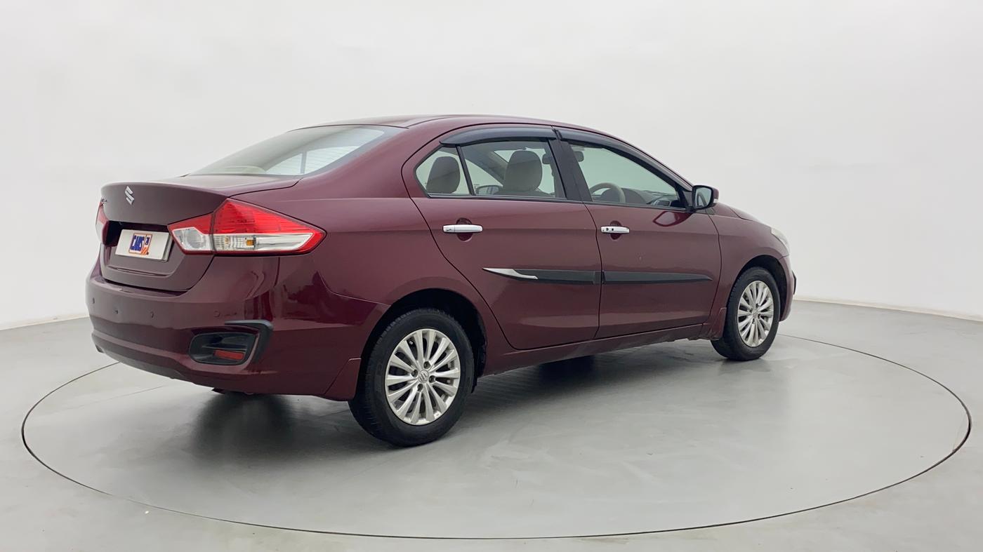 2017 Maruti Ciaz ZETA 1.4  MT PETROL, Petrol, Manual, 97,517 km, Right Back Diagonal