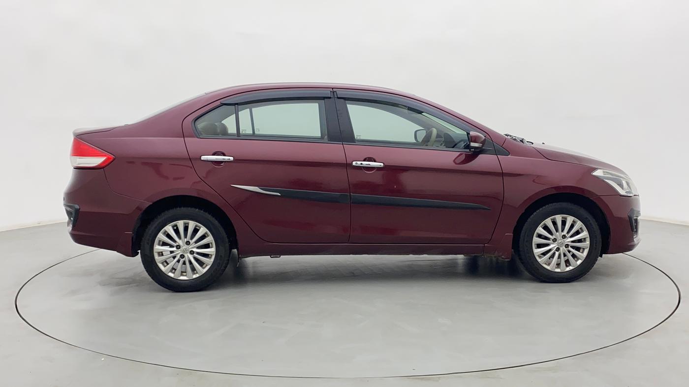 2017 Maruti Ciaz ZETA 1.4  MT PETROL, Petrol, Manual, 97,517 km, Right Side View