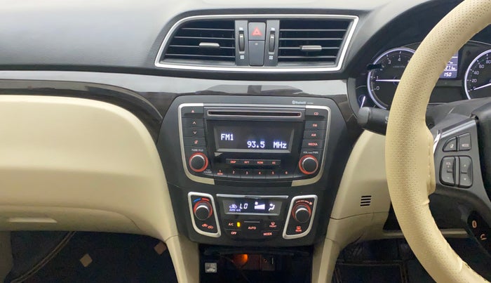 2017 Maruti Ciaz ZETA 1.4  MT PETROL, Petrol, Manual, 97,517 km, Air Conditioner