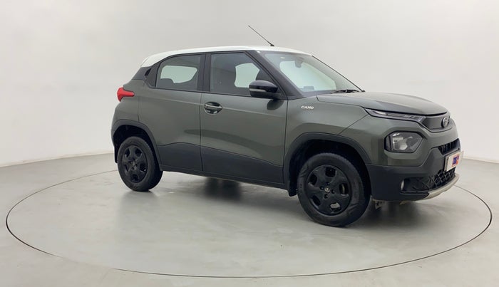 2023 Tata PUNCH  ACCOMPLISHED AMT CAMO EDITION, Petrol, Automatic, 13,465 km, Right Front Diagonal