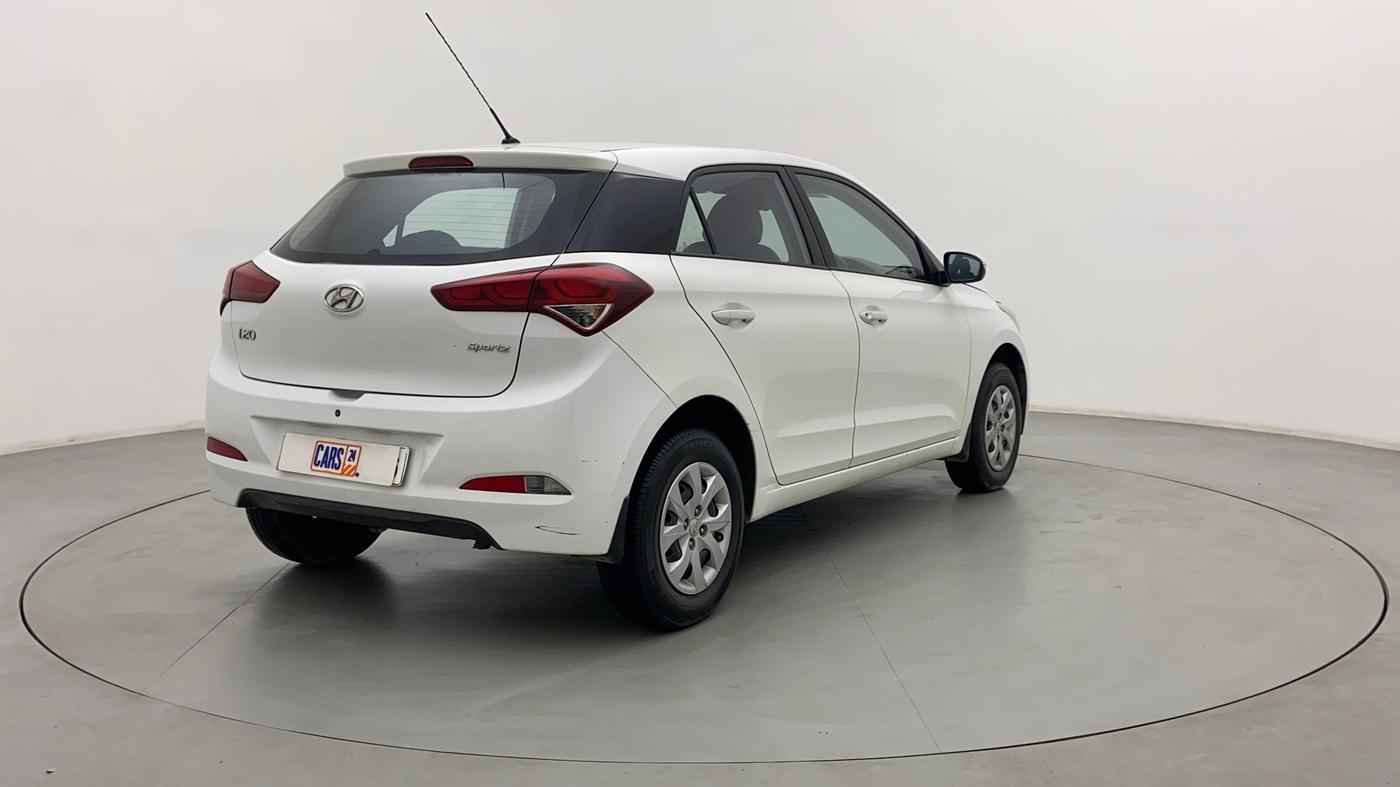 2017 Hyundai Elite i20 SPORTZ 1.2, Petrol, Manual, 17,579 km, Right Back Diagonal