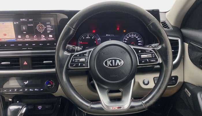 2020 KIA SELTOS GTX PLUS AT 1.5 DIESEL, Diesel, Automatic, 84,369 km, Steering Wheel Close Up