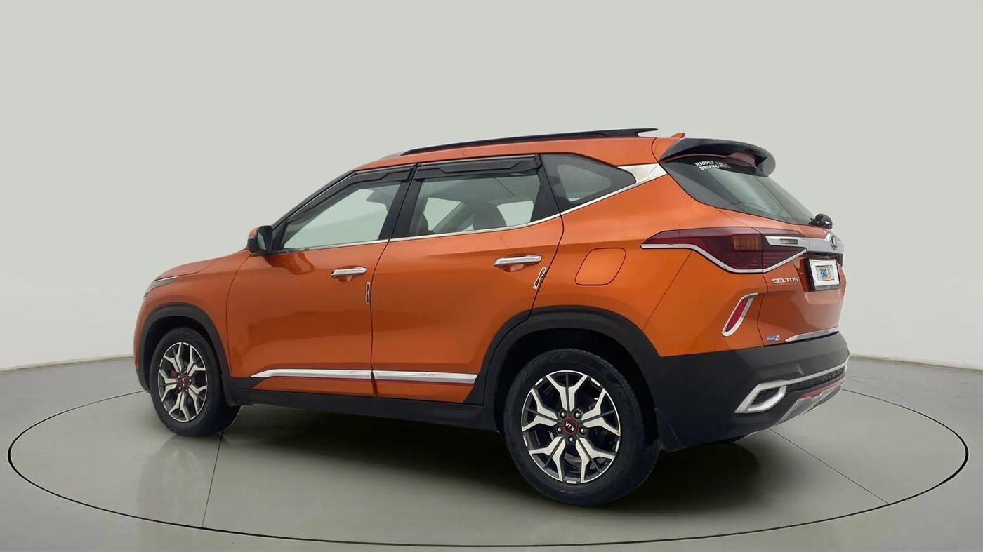 2020 KIA SELTOS GTX PLUS AT 1.5 DIESEL, Diesel, Automatic, 84,369 km, Left Back Diagonal