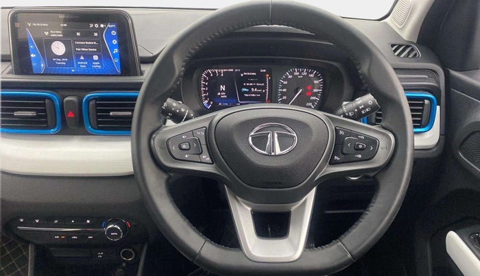 2023 Tata PUNCH CREATIVE  iRA PACK AMT, Petrol, Automatic, 5,196 km, Steering Wheel Close Up