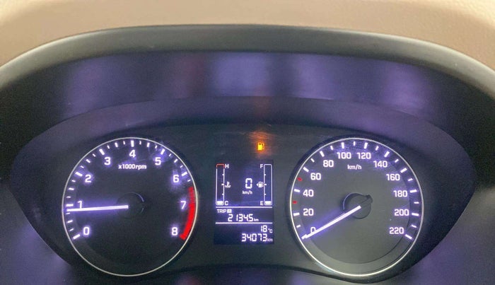 2017 Hyundai Elite i20 ASTA 1.2, Petrol, Manual, 34,049 km, Odometer Image