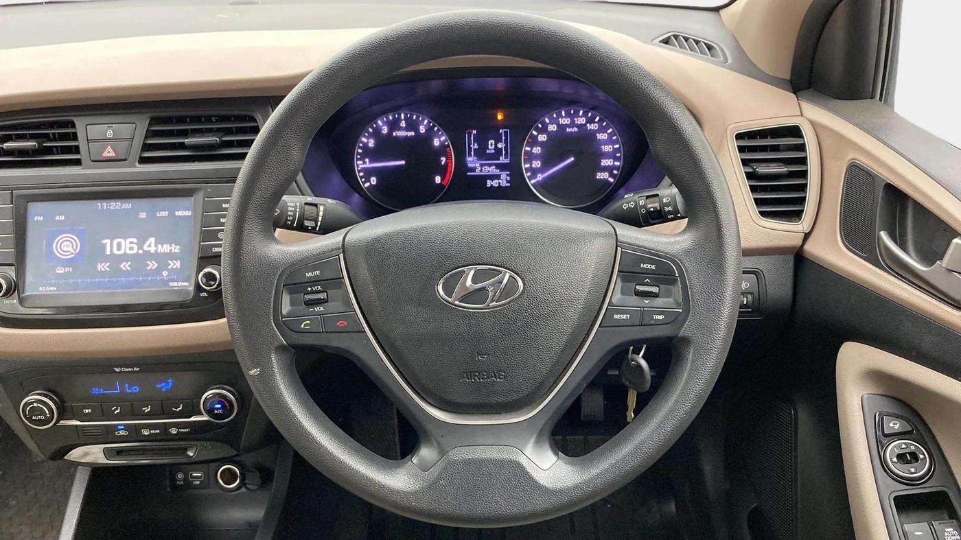 2017 Hyundai Elite i20 ASTA 1.2, Petrol, Manual, 34,049 km, Steering Wheel Close Up