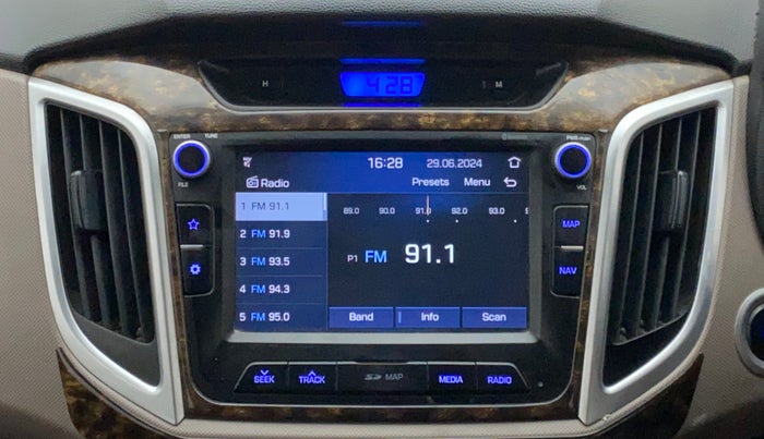 2019 Hyundai Creta SX 1.6 DIESEL, Diesel, Manual, 43,987 km, Infotainment System