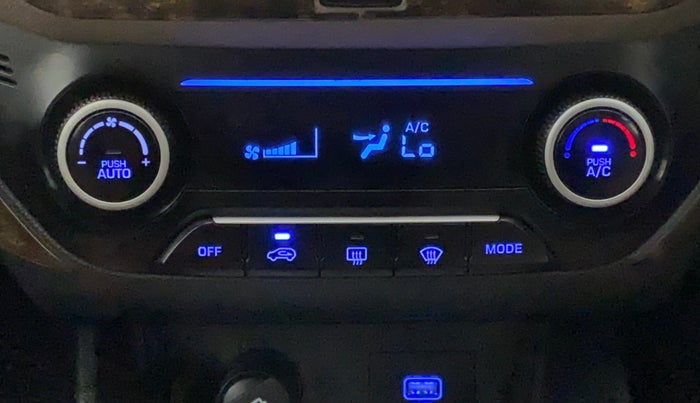 2019 Hyundai Creta SX 1.6 DIESEL, Diesel, Manual, 43,987 km, Automatic Climate Control
