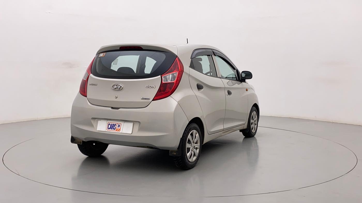 2011 Hyundai Eon MAGNA O, Petrol, Manual, 69,836 km, Right Back Diagonal
