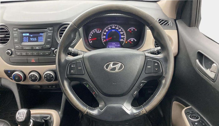 2014 Hyundai Grand i10 ASTA 1.2 KAPPA VTVT, Petrol, Manual, 62,426 km, Steering Wheel Close Up