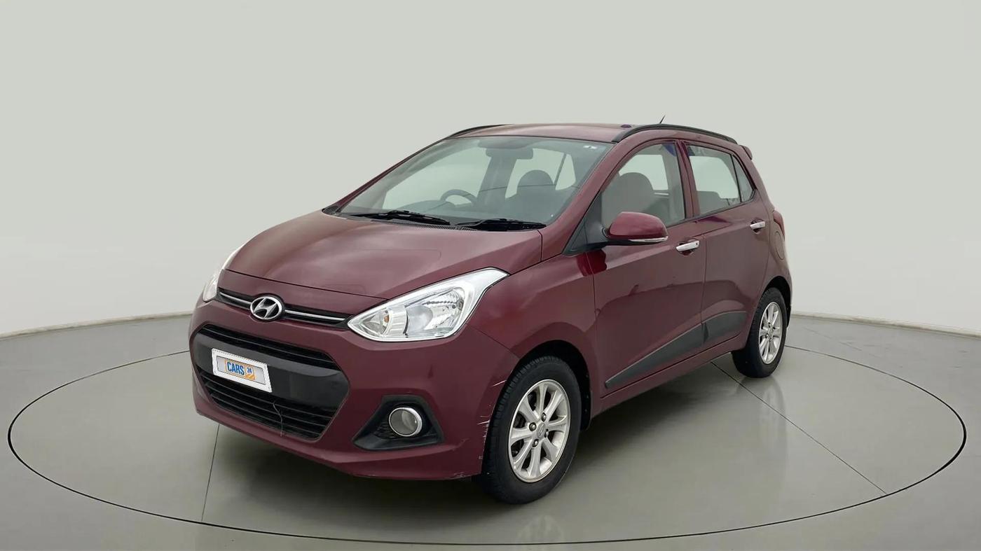 2014 Hyundai Grand i10 ASTA 1.2 KAPPA VTVT, Petrol, Manual, 62,426 km, Left Front Diagonal