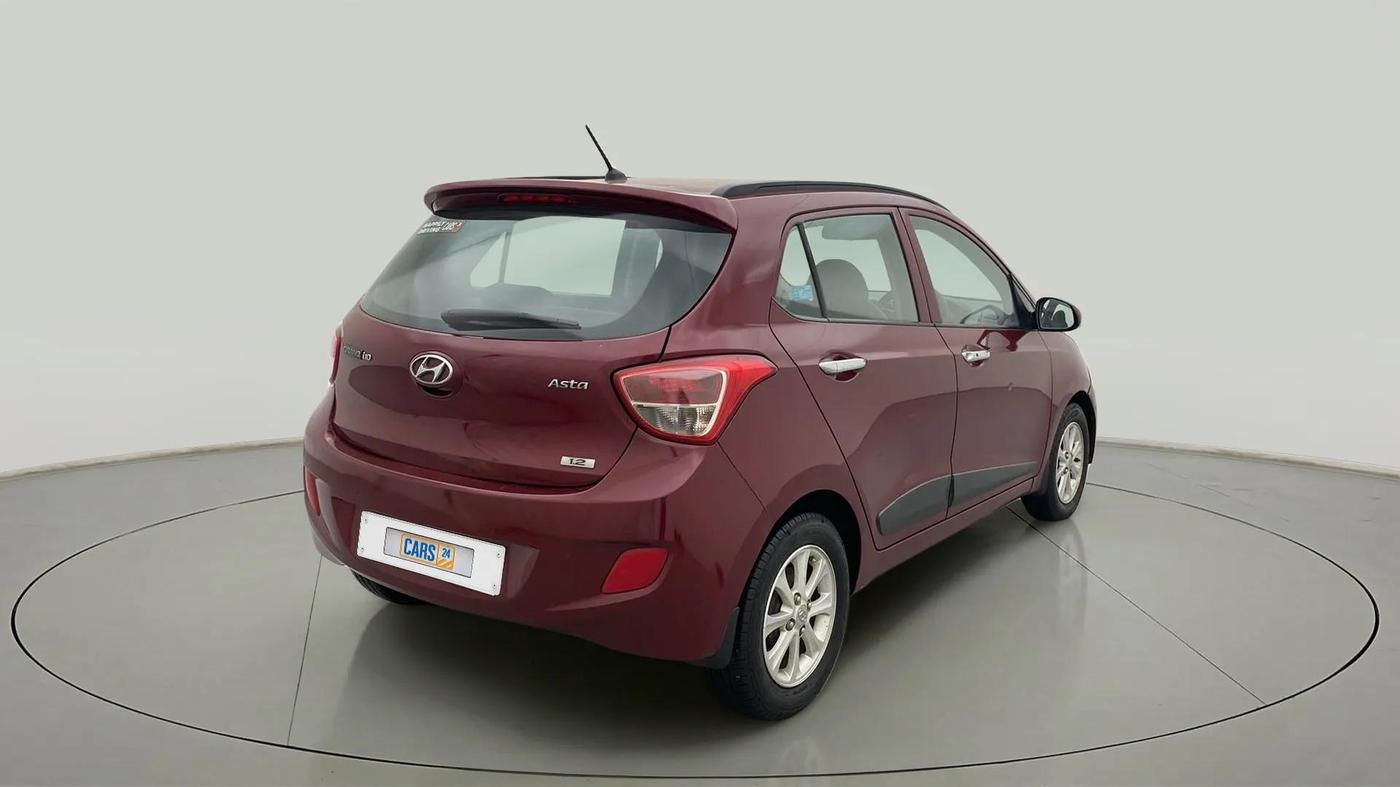 2014 Hyundai Grand i10 ASTA 1.2 KAPPA VTVT, Petrol, Manual, 62,426 km, Right Back Diagonal