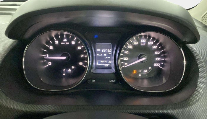 2018 Tata Tiago XZ PETROL, Petrol, Manual, 63,943 km, Odometer Image
