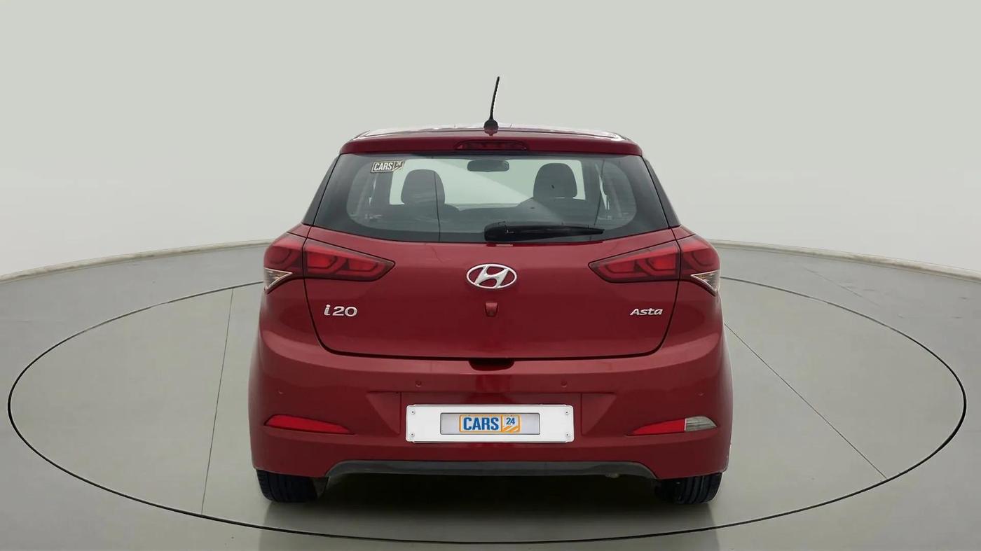2017 Hyundai Elite i20 ASTA 1.2 (O), Petrol, Manual, 84,116 km, Back/Rear