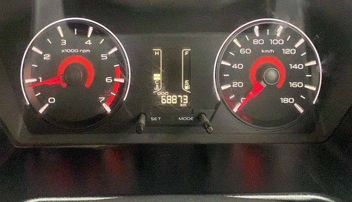 2018 Mahindra KUV 100 NXT K6+ P 6 STR, Petrol, Manual, 69,050 km, Odometer Image