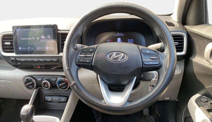 2023 Hyundai VENUE S(O) 1.2, Petrol, Manual, 19,159 km, Steering Wheel Close Up