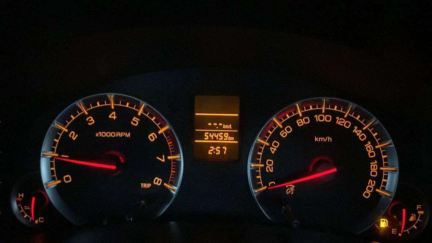 2014 Maruti Swift VXI, Petrol, Manual, 54,435 km, Odometer Image