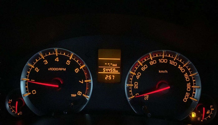 2014 Maruti Swift VXI, Petrol, Manual, 54,435 km, Odometer Image