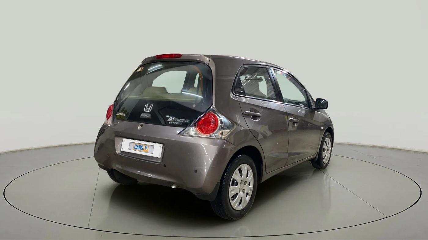 2015 Honda Brio S MT, Petrol, Manual, 39,632 km, Right Back Diagonal