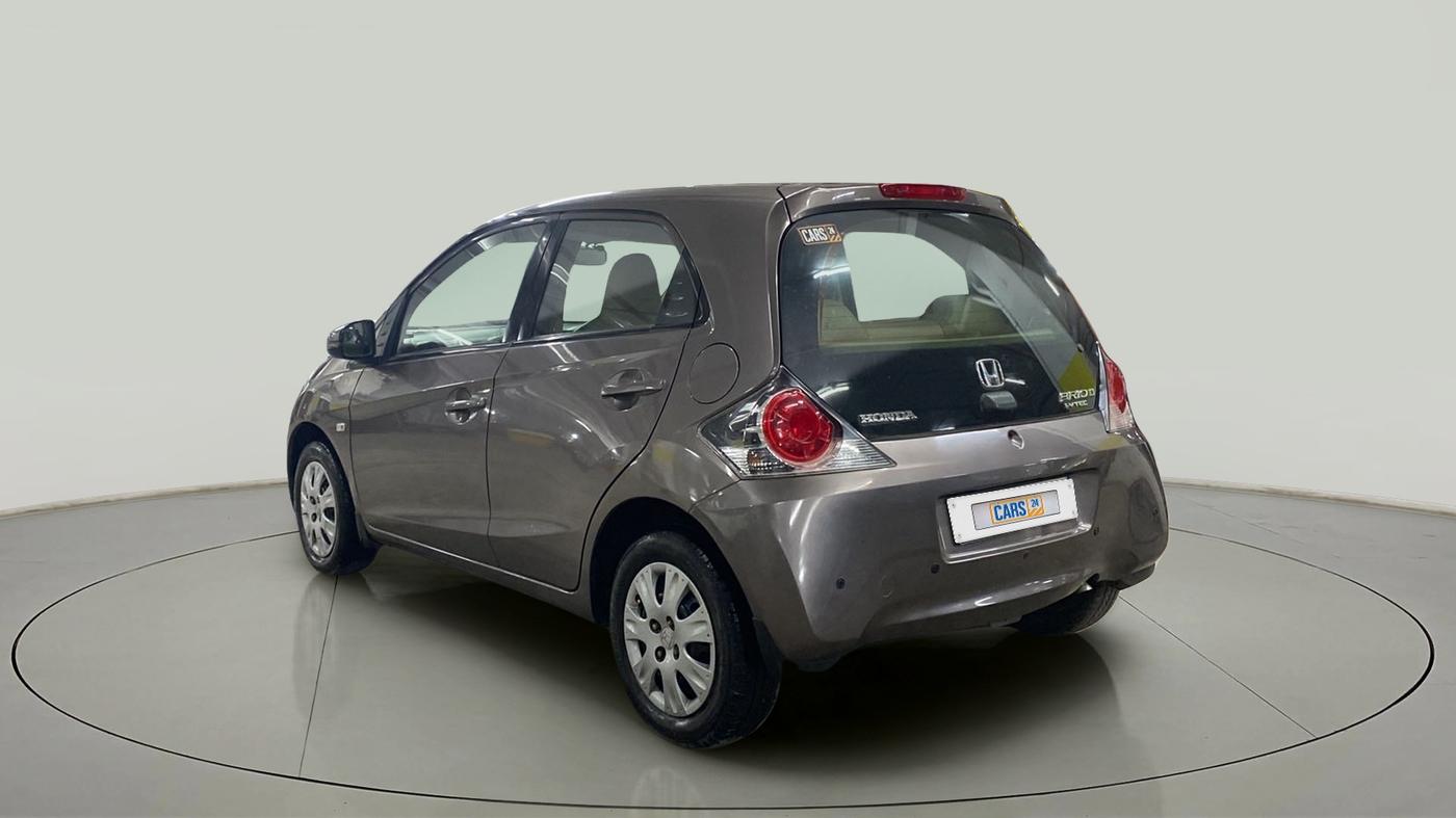 2015 Honda Brio S MT, Petrol, Manual, 39,632 km, Left Back Diagonal