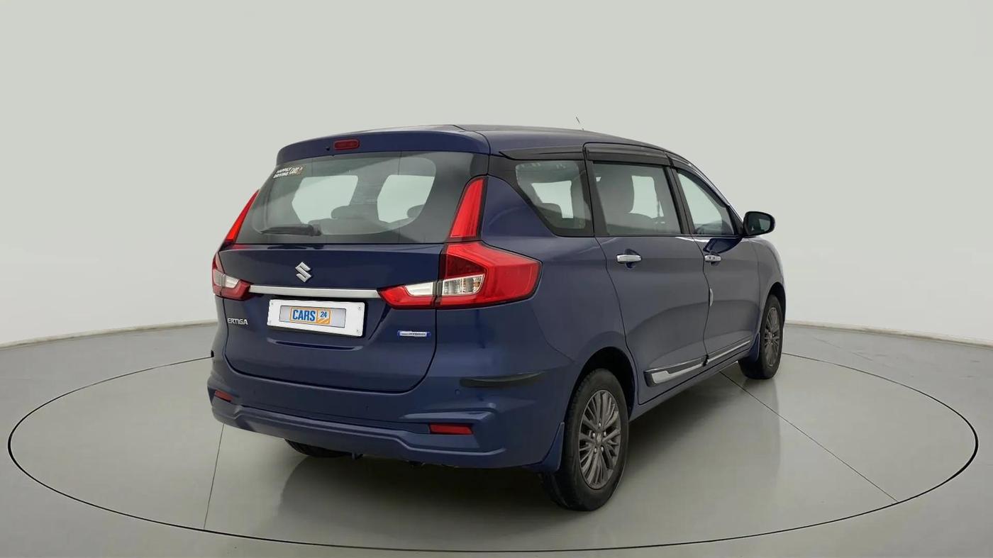 2019 Maruti Ertiga ZXI+ SHVS, Petrol, Manual, 54,244 km, Right Back Diagonal