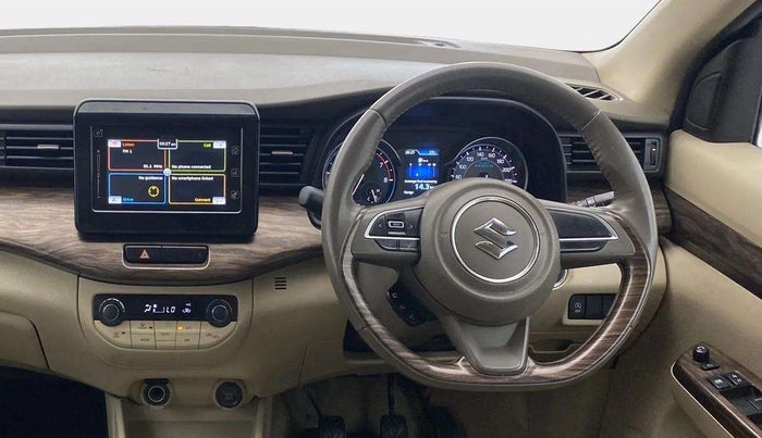 2019 Maruti Ertiga ZXI+ SHVS, Petrol, Manual, 54,244 km, Steering Wheel Close Up