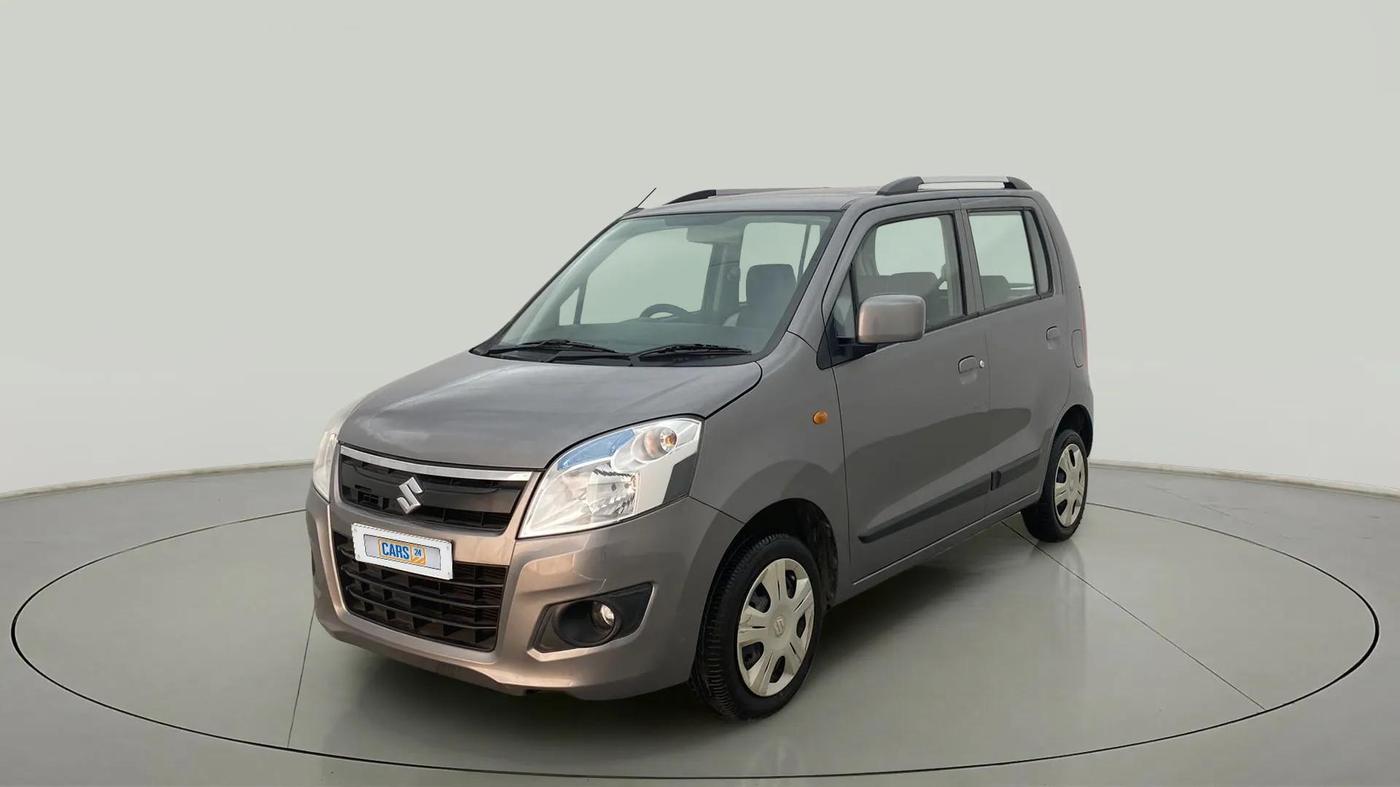 2014 Maruti Wagon R 1.0 VXI, Petrol, Manual, 48,818 km, Left Front Diagonal