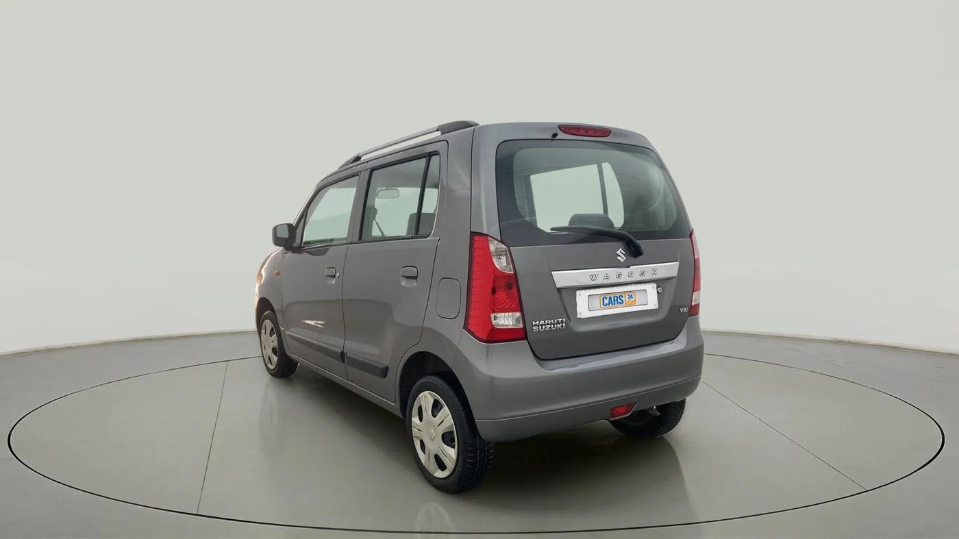 2014 Maruti Wagon R 1.0 VXI, Petrol, Manual, 48,818 km, Left Back Diagonal