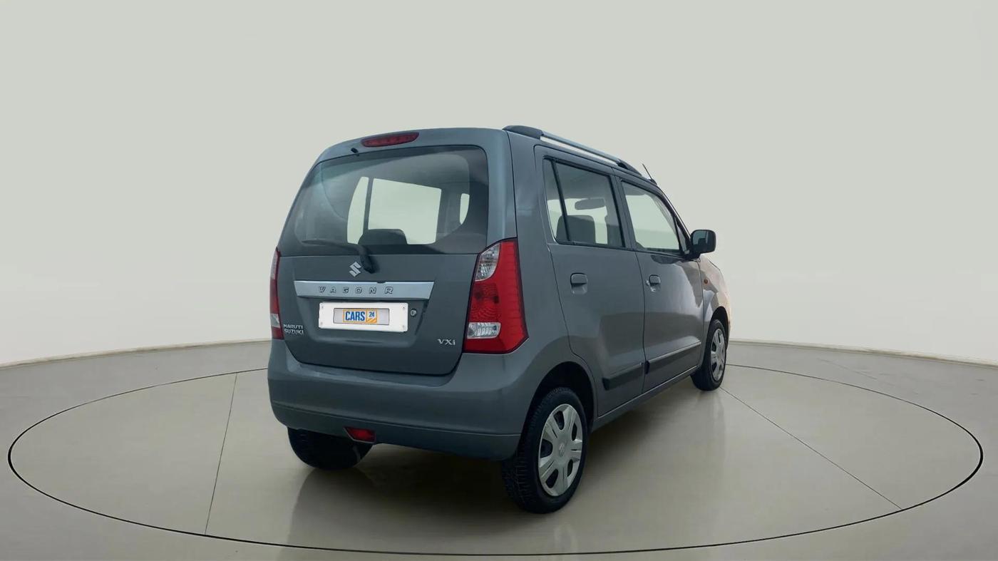 2014 Maruti Wagon R 1.0 VXI, Petrol, Manual, 48,818 km, Right Back Diagonal