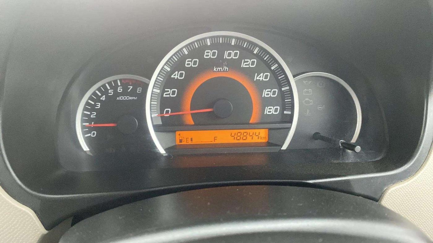 2014 Maruti Wagon R 1.0 VXI, Petrol, Manual, 48,818 km, Odometer Image