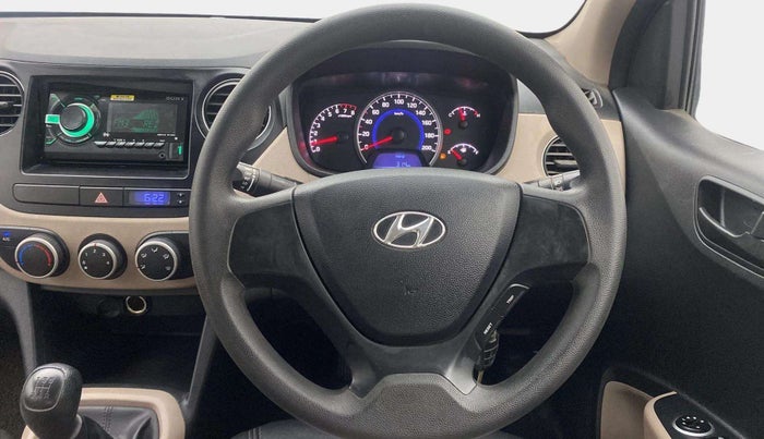 2016 Hyundai Grand i10 MAGNA 1.2 KAPPA VTVT, Petrol, Manual, 33,055 km, Steering Wheel Close Up