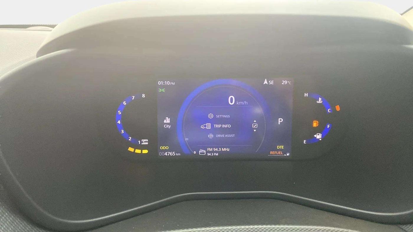 2024 Tata NEXON CREATIVE+ DCA 1.2 PETROL, Petrol, Automatic, 5,158 km, Odometer Image