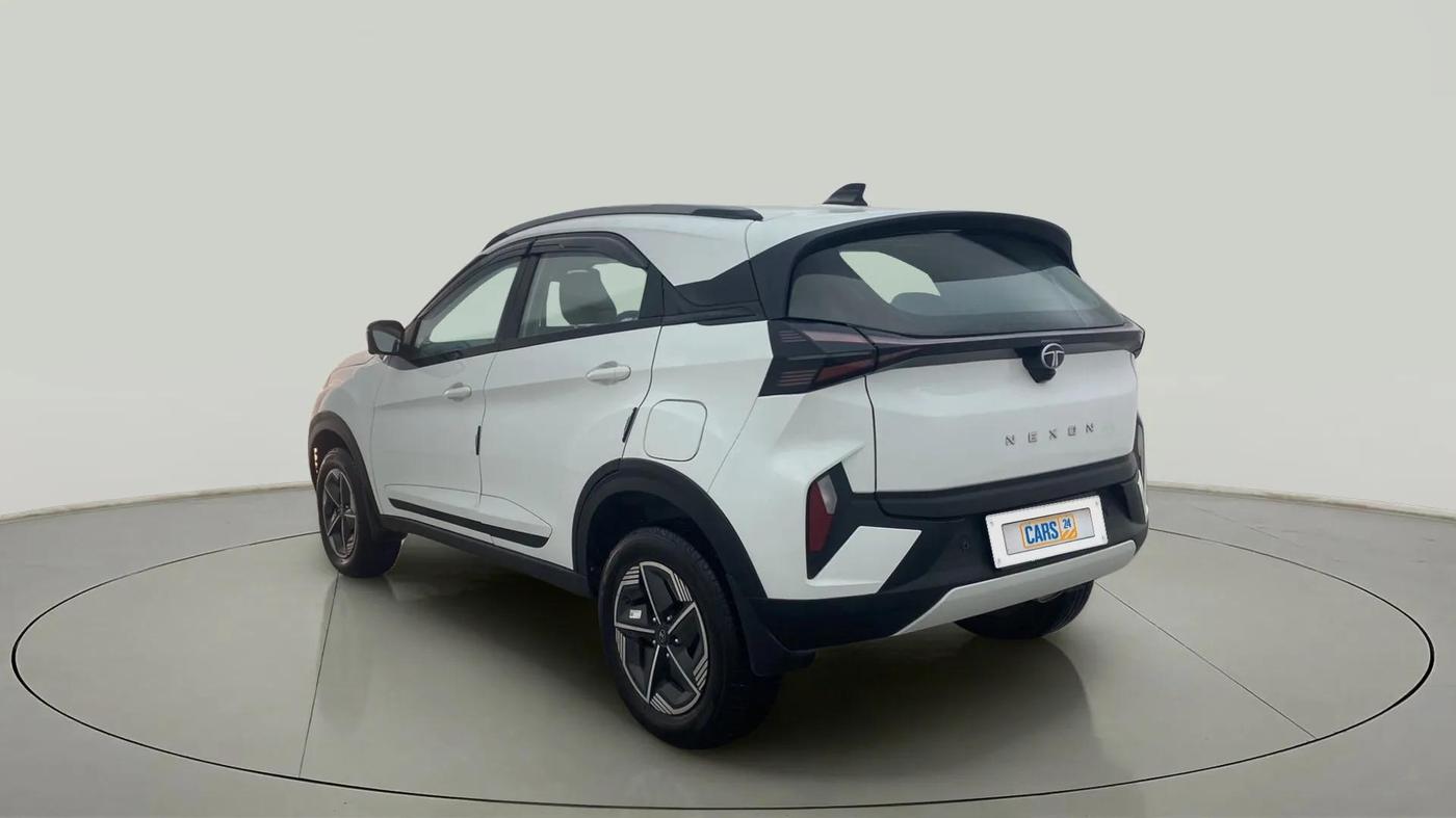 2024 Tata NEXON CREATIVE+ DCA 1.2 PETROL, Petrol, Automatic, 5,158 km, Left Back Diagonal