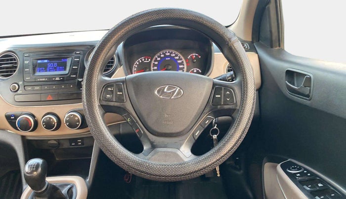 2019 Hyundai Grand i10 MAGNA 1.2 KAPPA VTVT, Petrol, Manual, 76,761 km, Steering Wheel Close Up