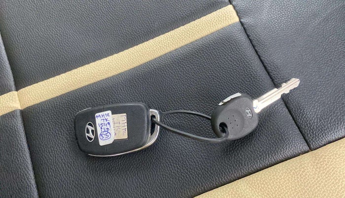 2021 Hyundai GRAND I10 NIOS SPORTZ 1.2 KAPPA VTVT CNG, CNG, Manual, 56,612 km, Key Close Up
