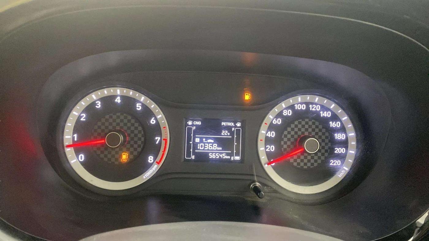 2021 Hyundai GRAND I10 NIOS SPORTZ 1.2 KAPPA VTVT CNG, CNG, Manual, 56,612 km, Odometer Image