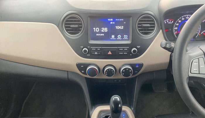 2017 Hyundai Grand i10 SPORTZ (O) AT 1.2 KAPPA VTVT, Petrol, Automatic, 26,308 km, Air Conditioner