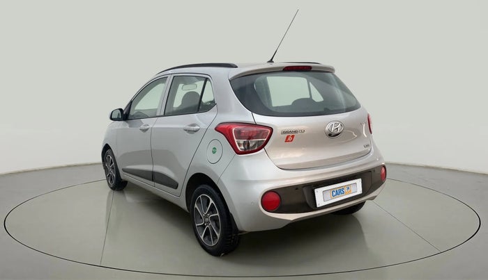 2017 Hyundai Grand i10 SPORTZ (O) AT 1.2 KAPPA VTVT, Petrol, Automatic, 26,308 km, Left Back Diagonal