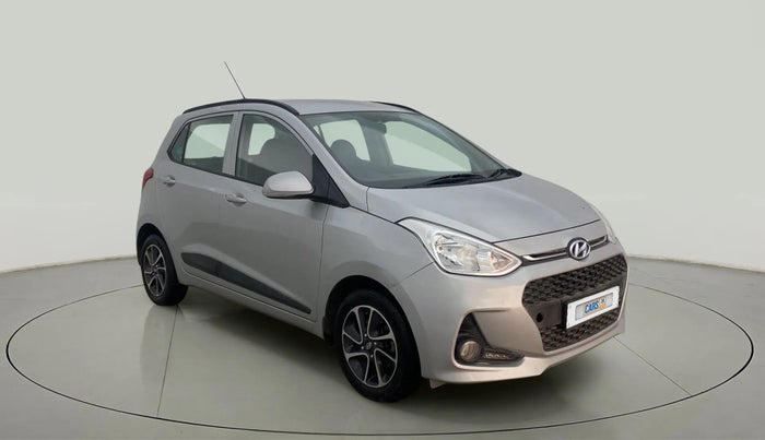 2017 Hyundai Grand i10 SPORTZ (O) AT 1.2 KAPPA VTVT, Petrol, Automatic, 26,308 km, Right Front Diagonal