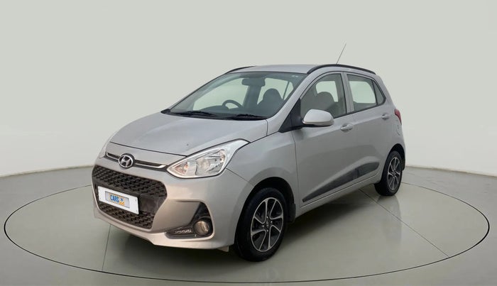 2017 Hyundai Grand i10 SPORTZ (O) AT 1.2 KAPPA VTVT, Petrol, Automatic, 26,308 km, Left Front Diagonal