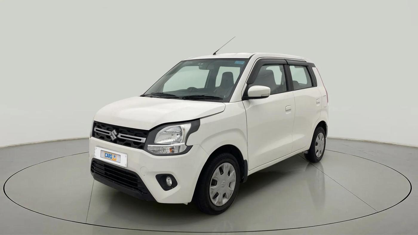 2019 Maruti New Wagon-R ZXI 1.2 AMT, Petrol, Automatic, 93,292 km, Left Front Diagonal