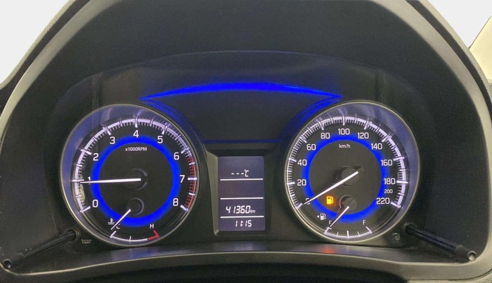 2018 Maruti Baleno DELTA PETROL 1.2, Petrol, Manual, 41,774 km, Odometer Image