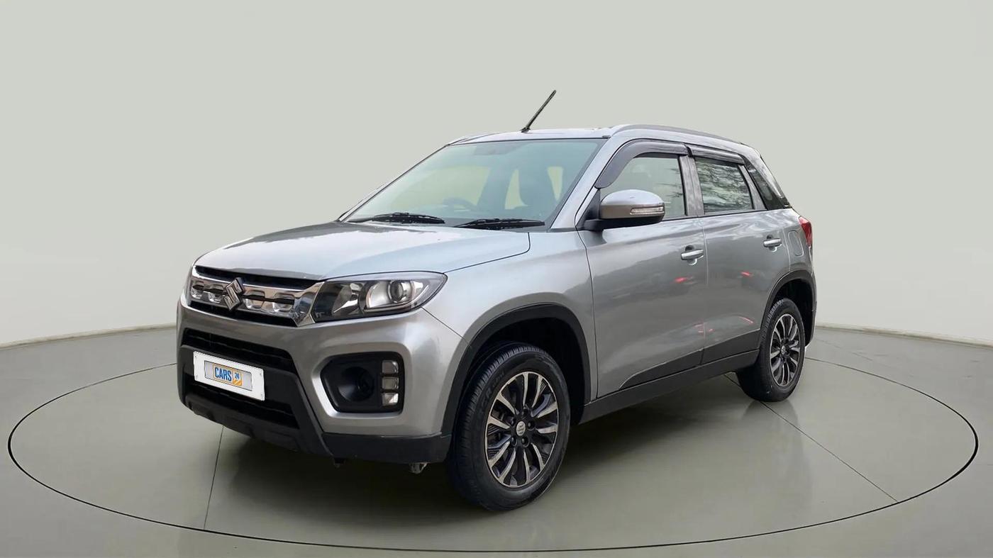 2021 Maruti Vitara Brezza LXI, Petrol, Manual, 38,733 km, Left Front Diagonal